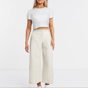 New with tags ASOS seersucker trouser